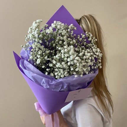 Букет гипсофилы «Lilac»